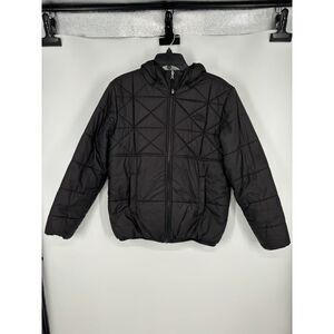 The North Face Kids Puffer Jacket - Black and Gray